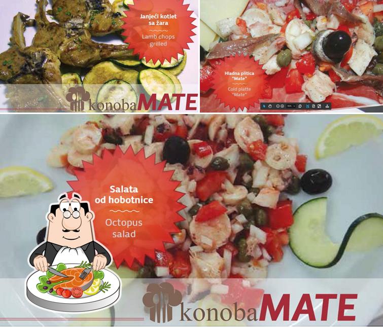 Konoba Mate serve un menu per gli amanti del pesce