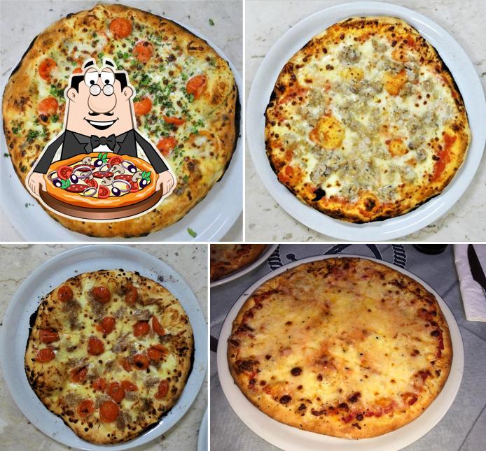 Scegli tra le molte varianti di pizza