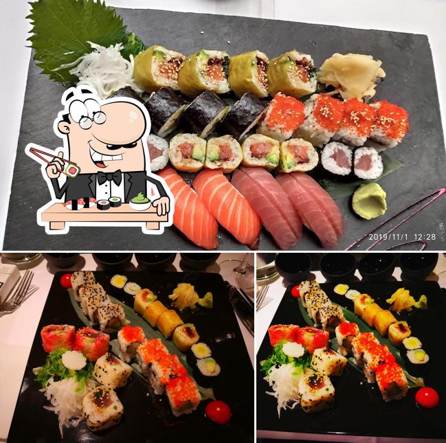 A Le Nidaux, puoi provare il sushi