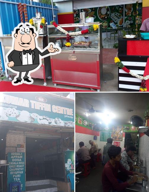 The interior of Kumar Tea Stall
