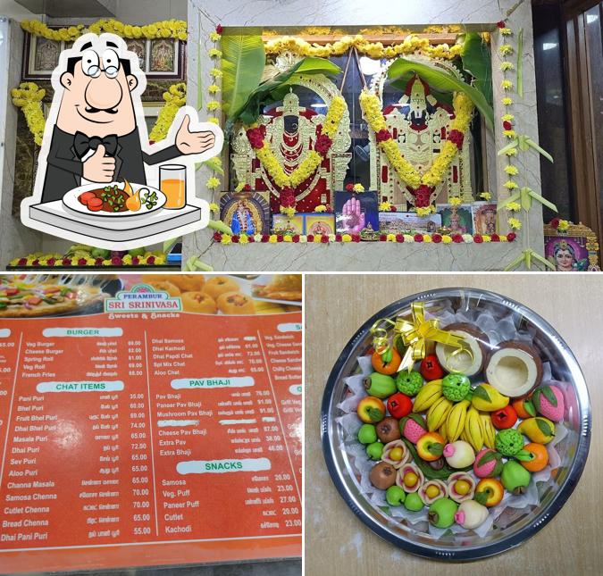 Meals at Perambur Sri Srinivasa Sweets & Snacks