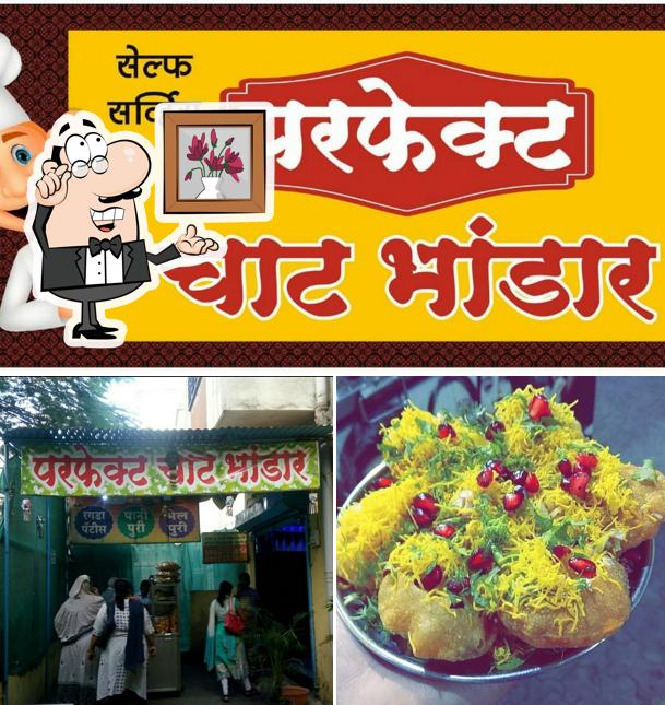 The interior of Perfect Chat Bhandar