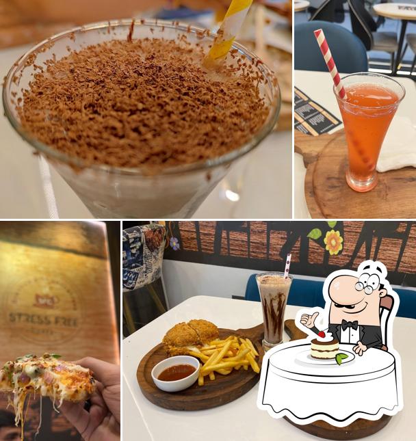 Tiramisu at Stress Free Cafe