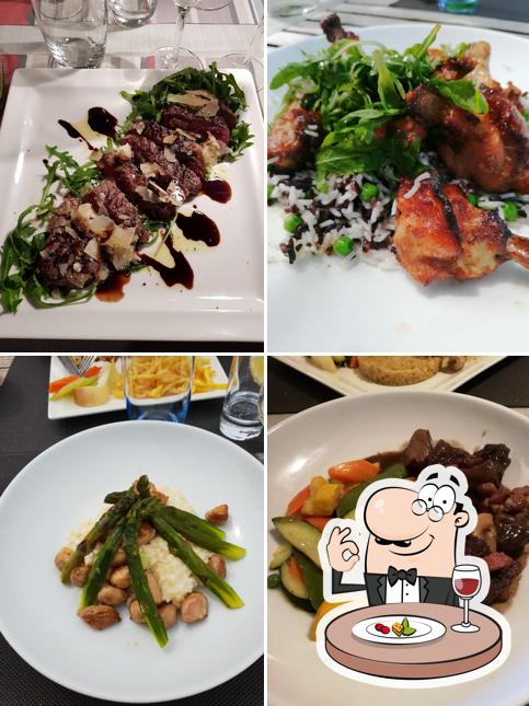 Cibo al Auberge du Cheval Blanc