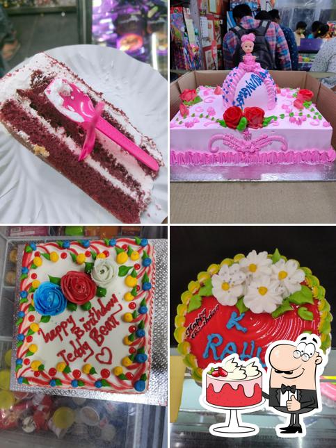 Red velvet cake at Indian Bakery