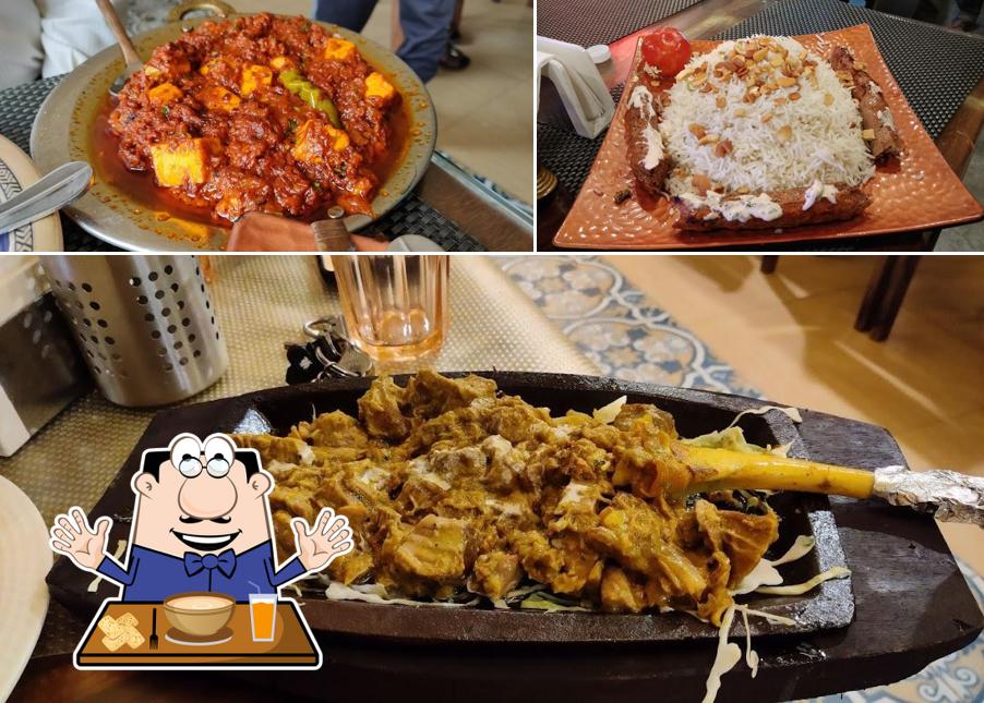 Food at Peshawar Restaurant