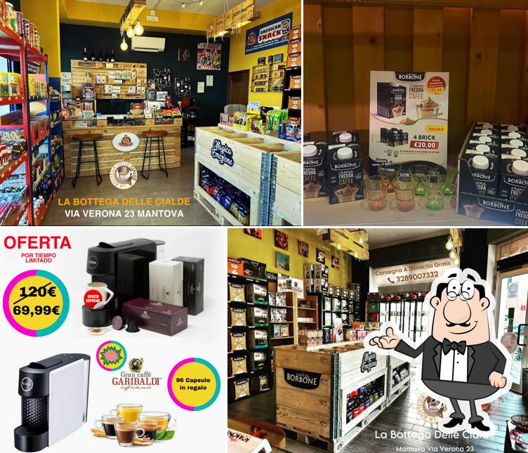 Gli interni di La Bottega Delle Cialde