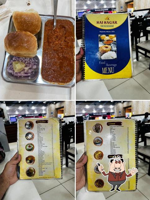 Food at Sai Sagar pure veg restaurant