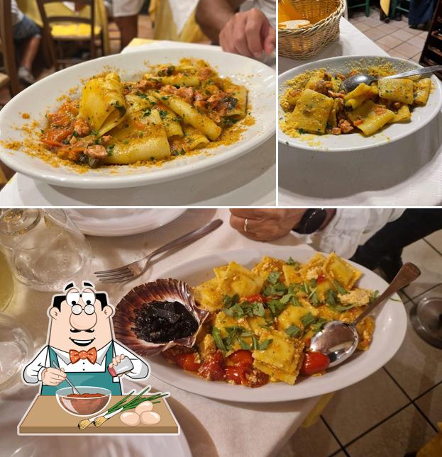 Ravioli al Ristorante Mabrouk