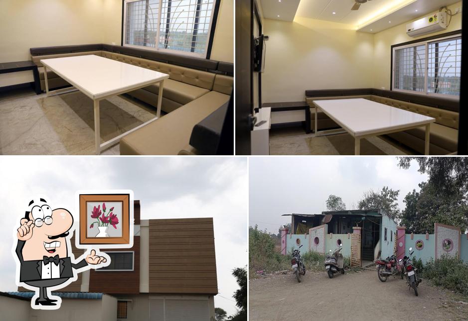 The picture of interior and exterior at Vaibhav Bar & Restaurant