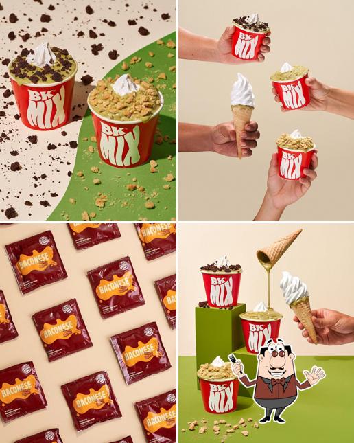 Comida em Burger King