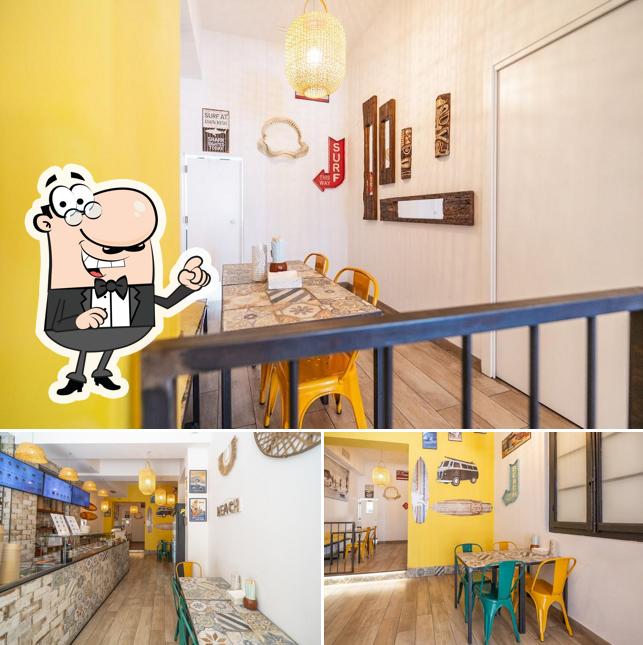 Gli interni di Meet Pokè