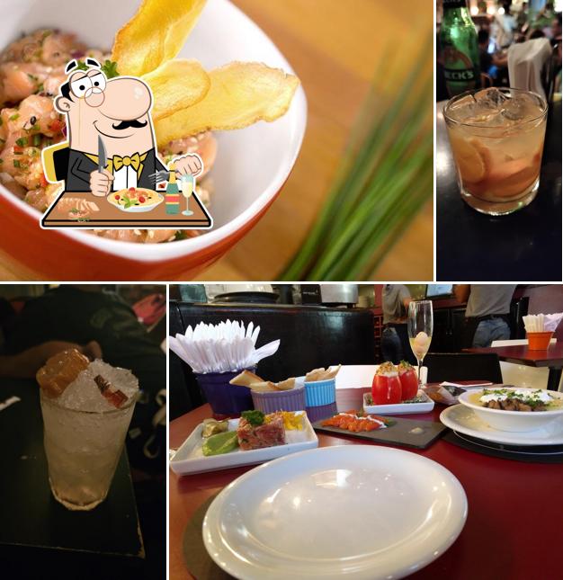 Comida em Meza Bar