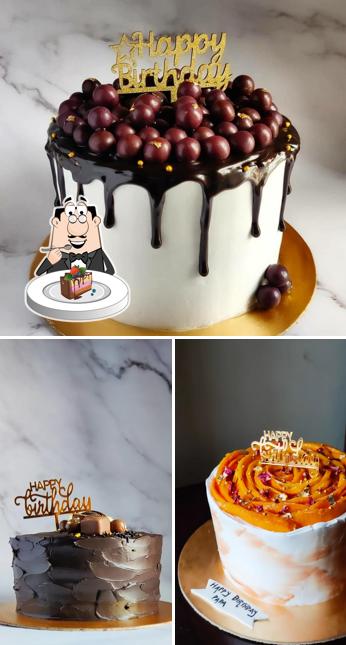 Chocolate cake at Crumbrella