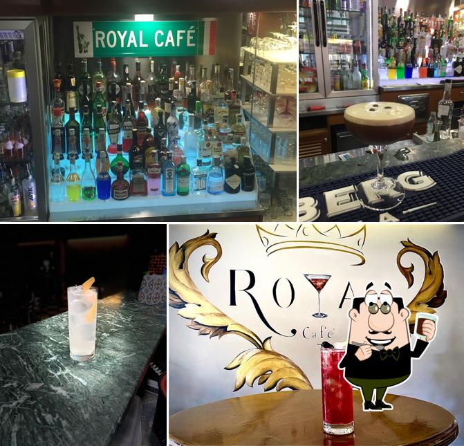 Royal Cafè offre un'ampia varietà di cose da bere
