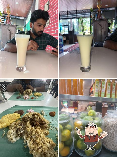 Food at Gibinas Cafe