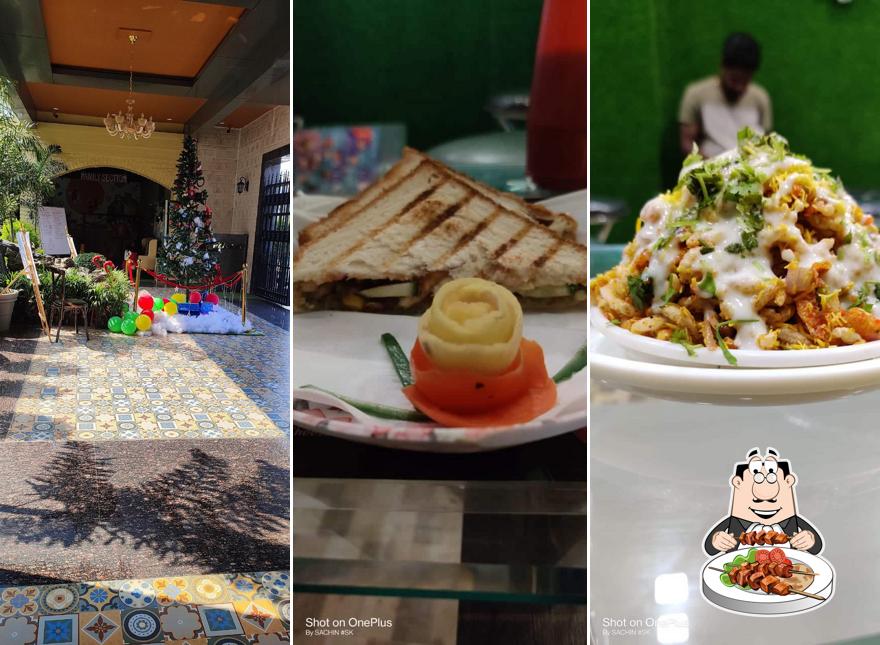 Food at Krishna's Chat Town