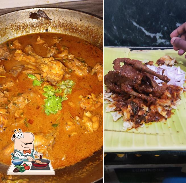 Chicken curry at Kumar Night Club