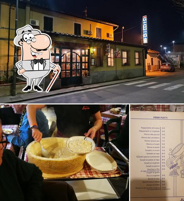 Gli esterni di Trattoria Angiolino