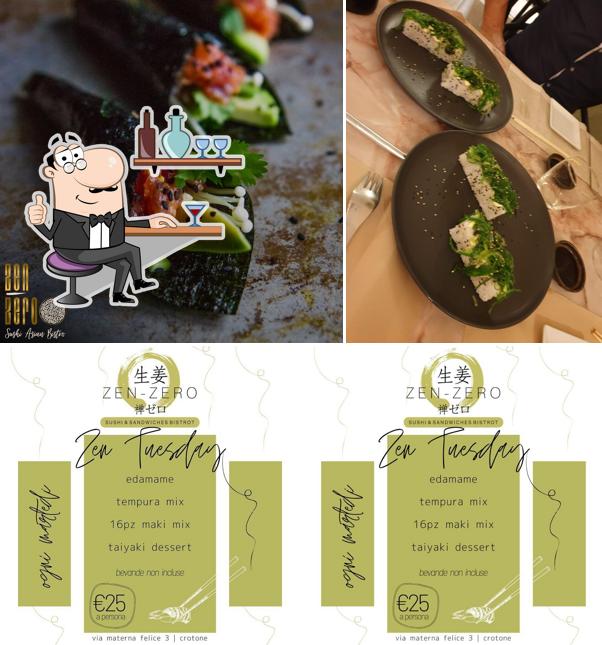 Siediti a un tavolo di Zen-Zero Sushi Asian Bistrot