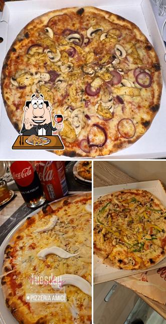 Ordina una pizza a Pizzeria Amici