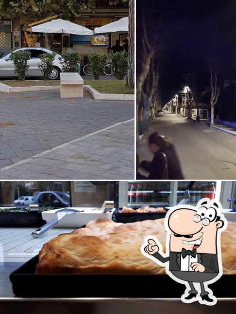 La immagine della esterno e cibo di L'Angolo delle Crepes