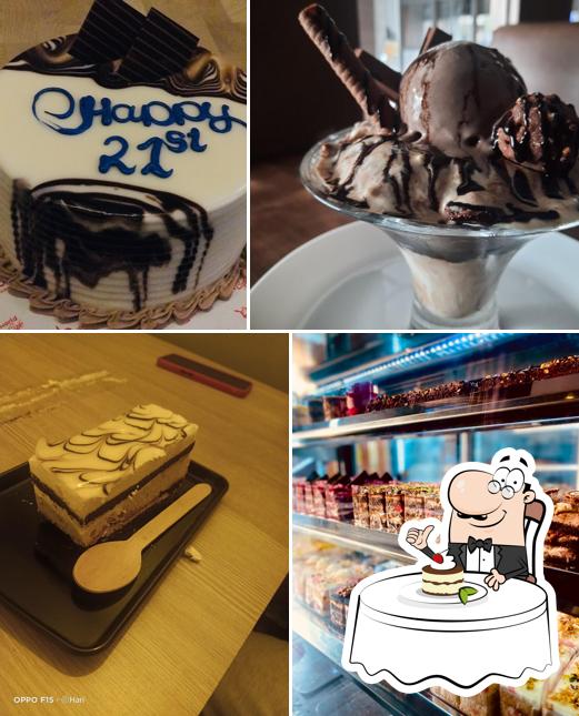 Cafe Kulfi serves a number of desserts