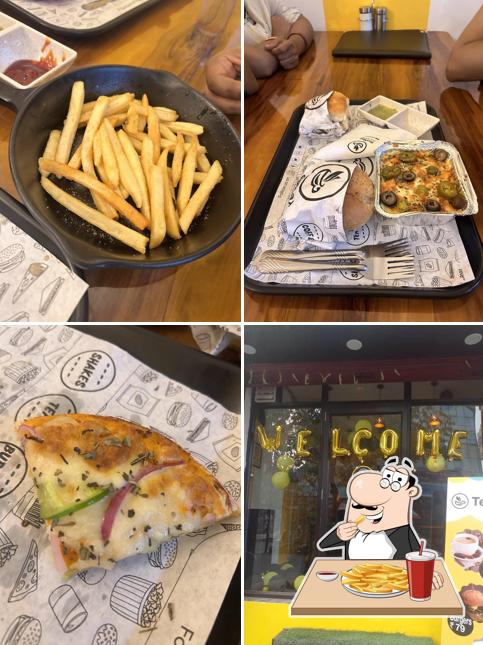 French fries at TeaMax Cafe Haridwar