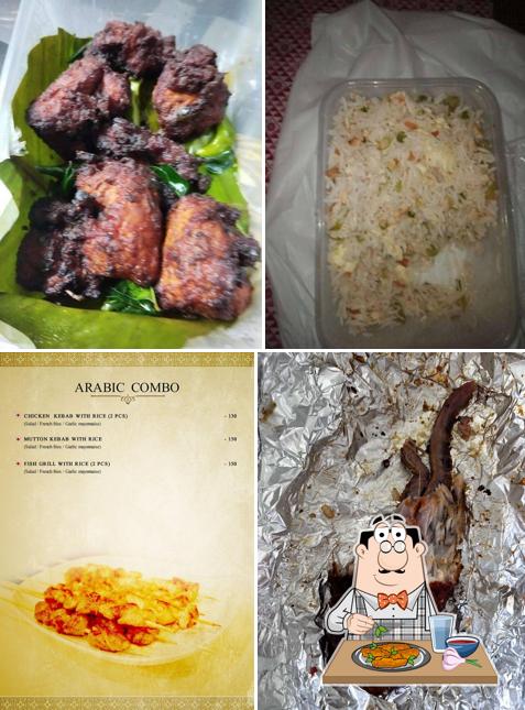 Chicken wings at Thomson Cafeteria
