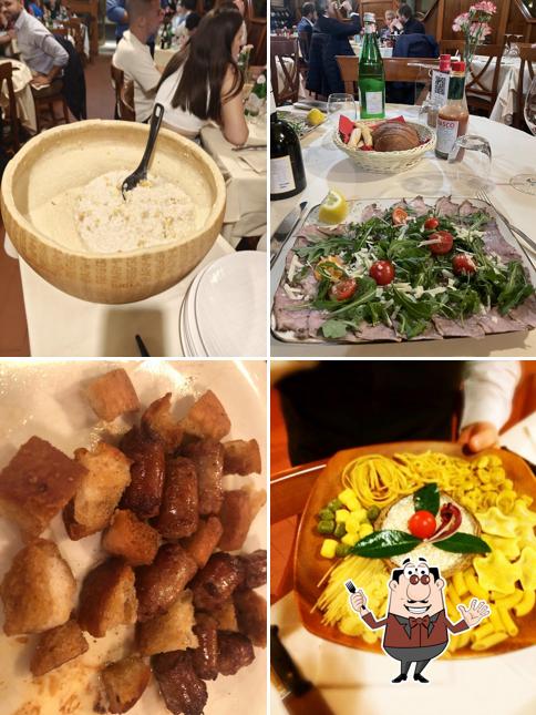 Platti al Ristorante Vecchio Falconiere