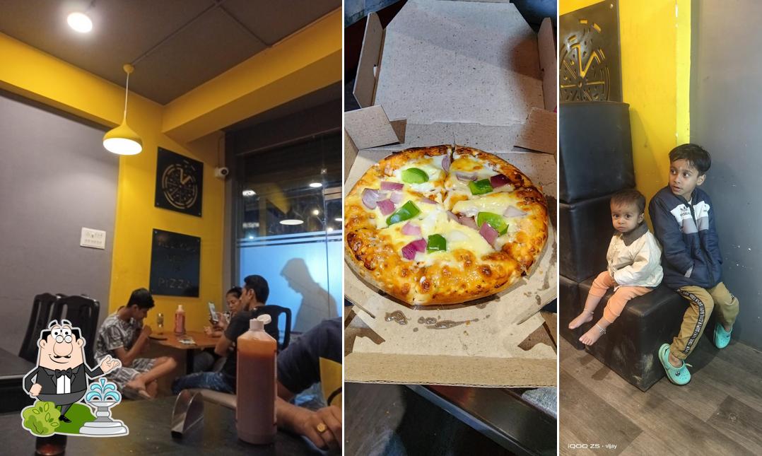 Check out how The Pizza Hub looks outside