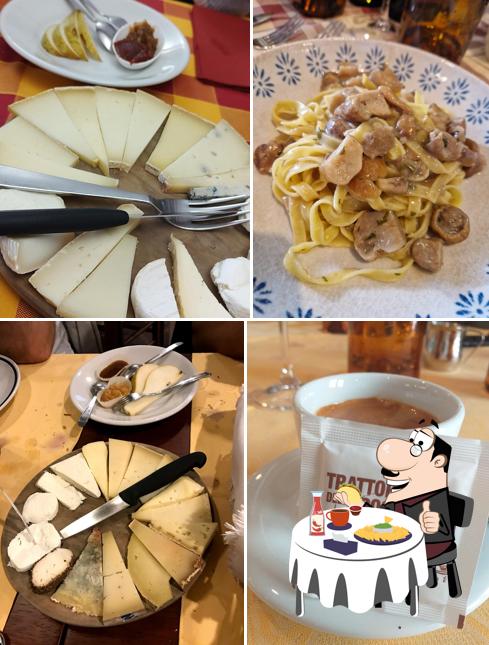 Piatto di formaggi al Trattoria della Posta Torino