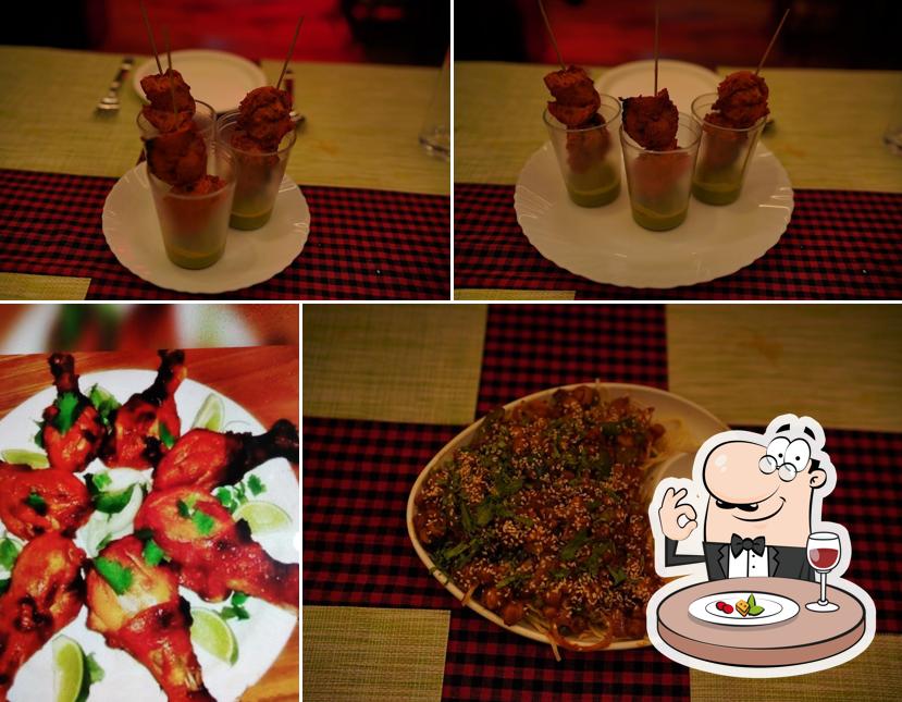 Food at Aroma Restaurant