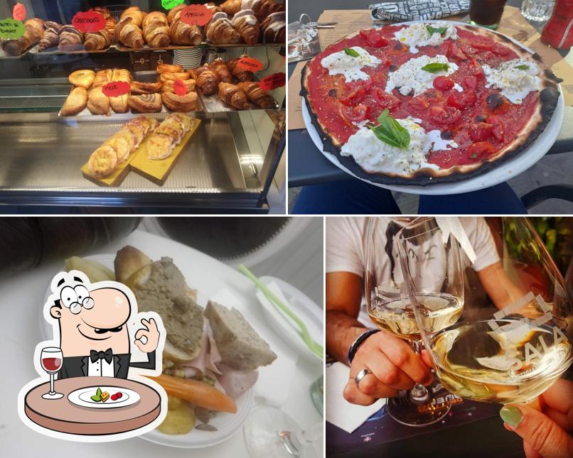 Platti al Cafe Le Blanc