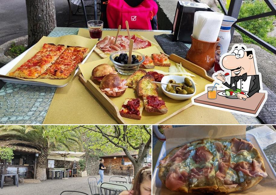 Questa è la immagine che mostra la cibo e interni di Chiosco Bar La Cattolica