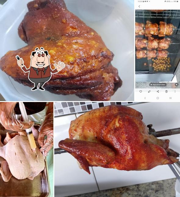 Platos en Frango do Rei #frango assado