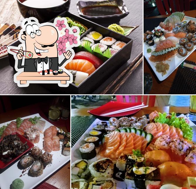 Presenteie-se com sushi no Nippon Japanese Food