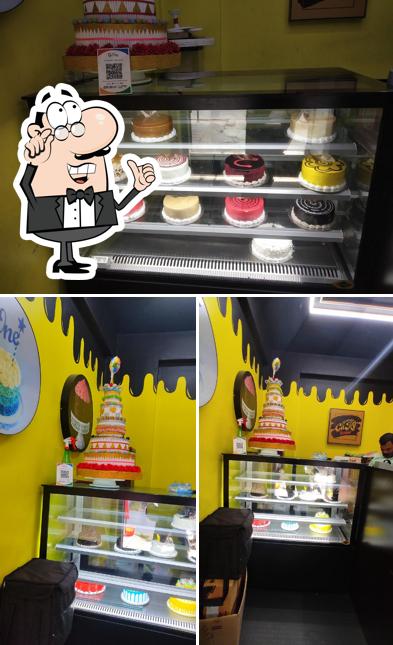 The interior of Kozhikoden Cake House