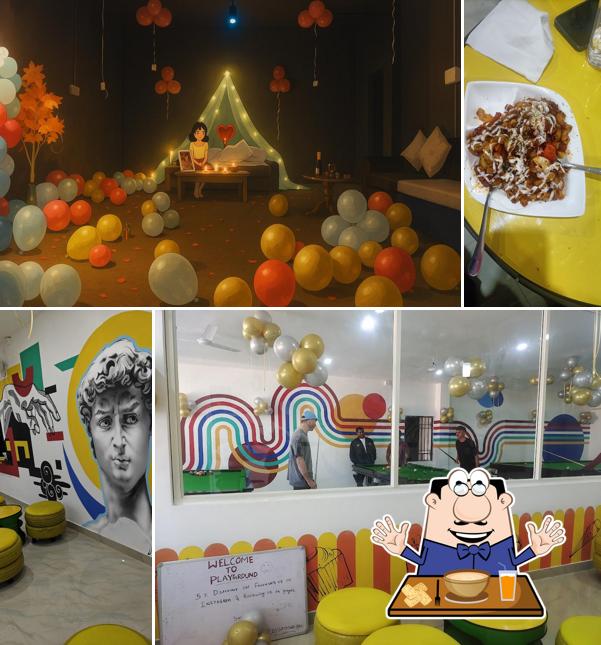 Food at PLAYGROUND Cafe - Snooker Pool , Gaming , Lounge and Mini theatre
