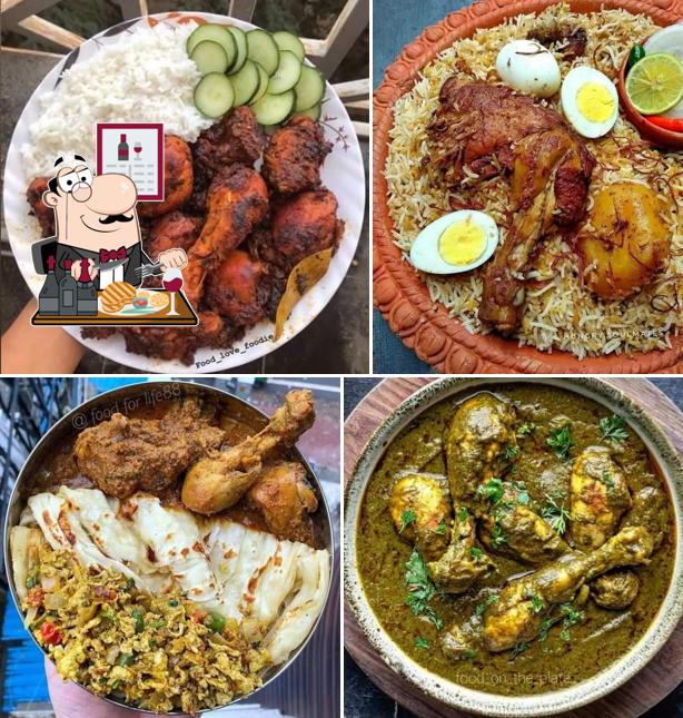 Get meat meals at Sangeeth mess veg&non.veg