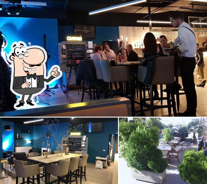 Gli interni di Ritz Lounge Bar