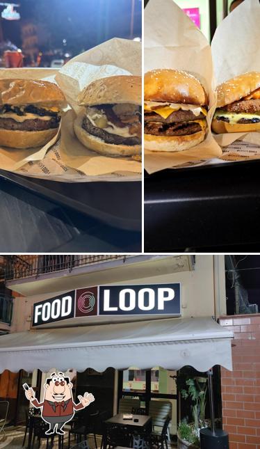 Tra le diverse cose da Food Loop si possono trovare la cibo e interni
