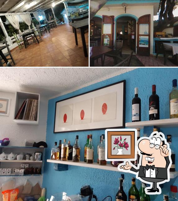 Gli interni di Musicafe