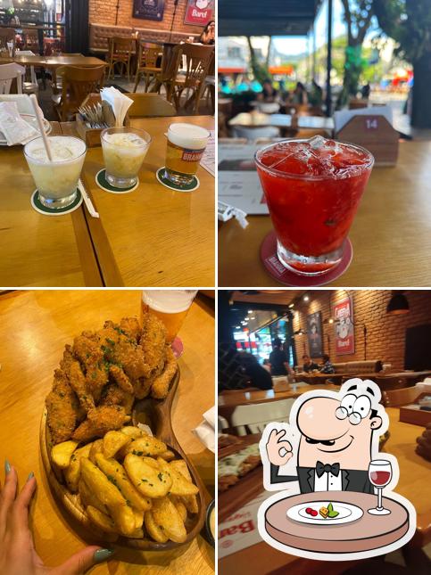 Platos en Barel Bar
