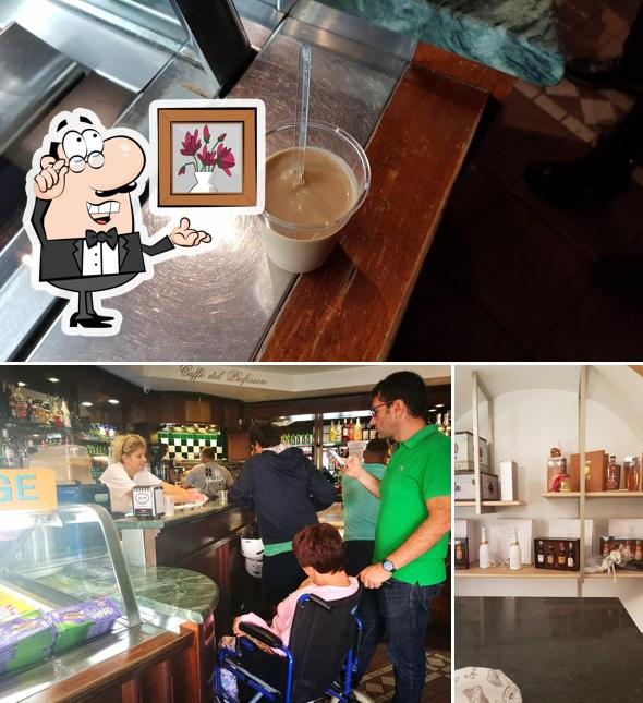 Gli interni di Caffè del Professore