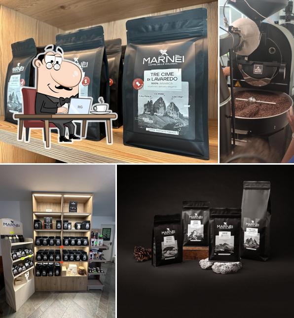 Gli interni di MARNEI - Caffè delle Dolomiti