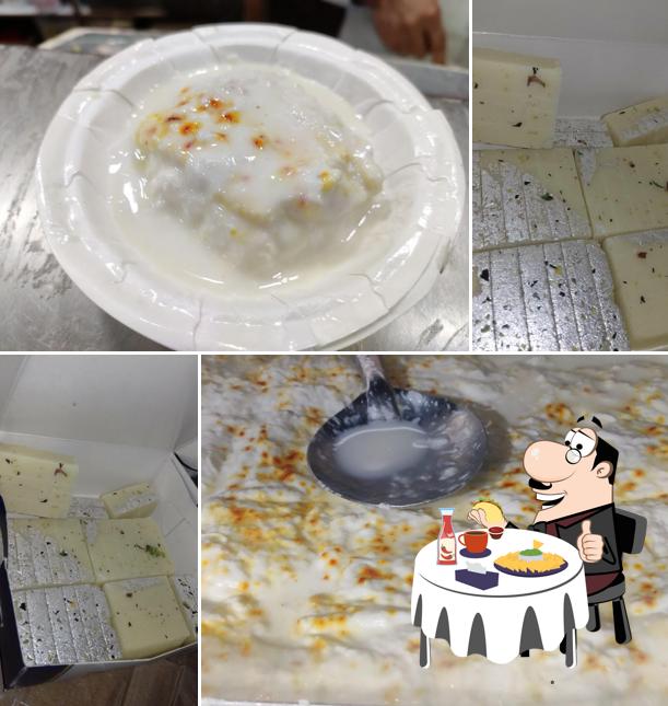 Cheese plate at Ramji Ke Rassgulle