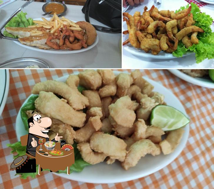 Platos en Restaurante Só Peixe