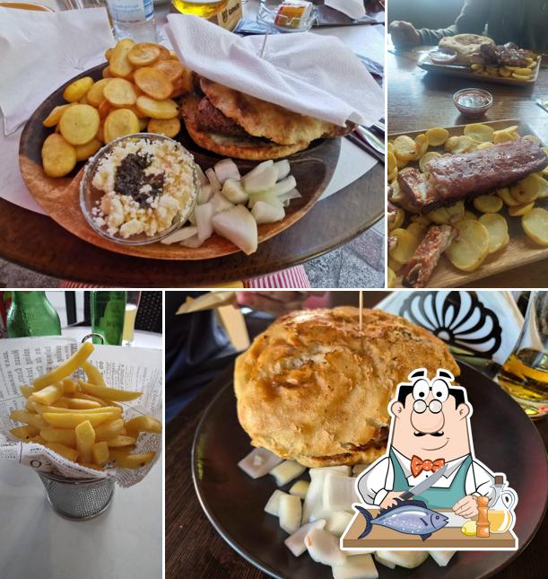 Salmone grigliato al Grill restaurant "Odisej"