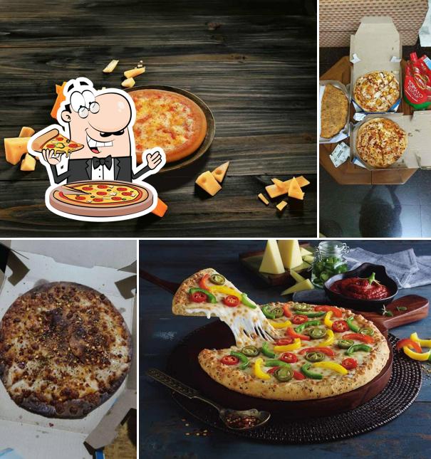 Order pizza at Domino's Pizza